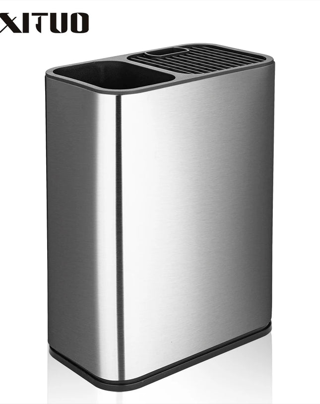 XITUO Multifunctional Knife Holder Organizer Knife Fork Spoon Stand Tableware Cutlery Storage Kitchen Chef Knives Accessories