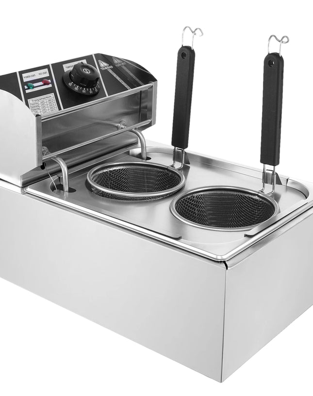 Electric Noodle Cooker Noodle Pasta Cooker Machine Rustproof Kitchen Cooking Utensils for Spaghetti Soup Fried Snacks Kind