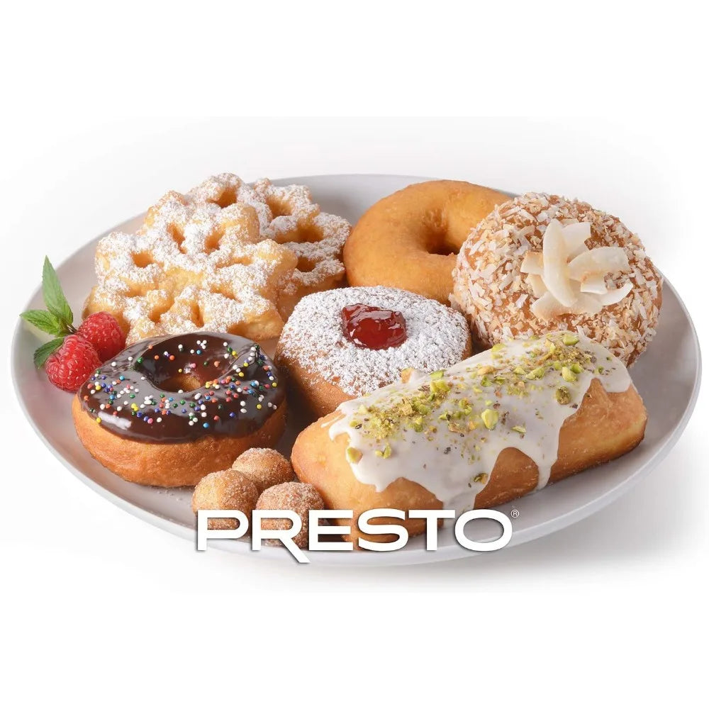 10-Quart Kitchen Kettle XL Multi-Cooker,Steamer,Black Deep-Fryer,Huge food capacity,maintains cooking temperatures automatically