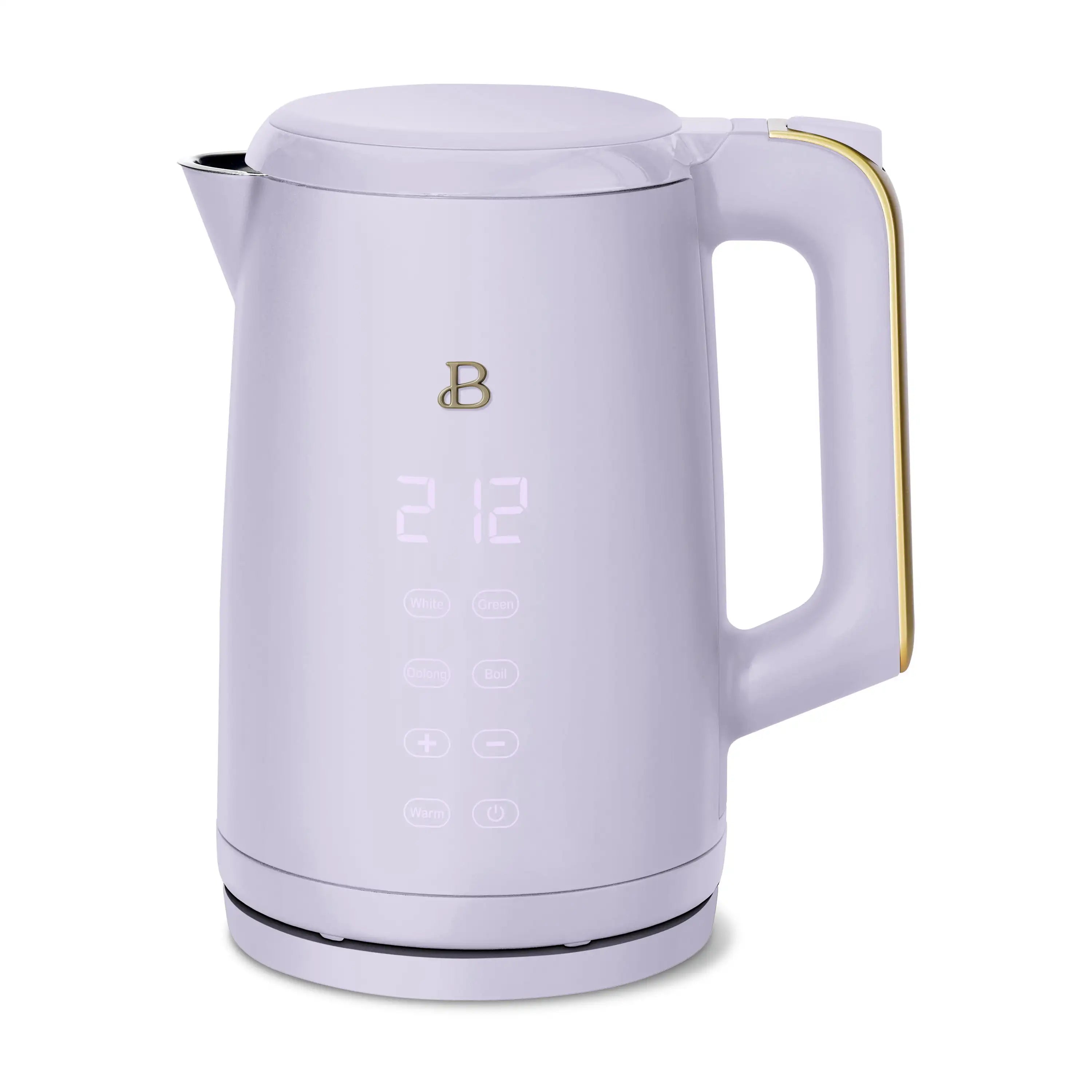 Beautiful 1.7 Liter One-Touch Electric Kettle, Black Sesame by Drew Barrymore