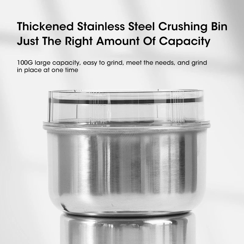 Mini Electric Grinder Household 300ml Ultrafine Baby Food Pulverizer Coffee Grinder Spice Pepper Grinder Grain Mill 4 Blades