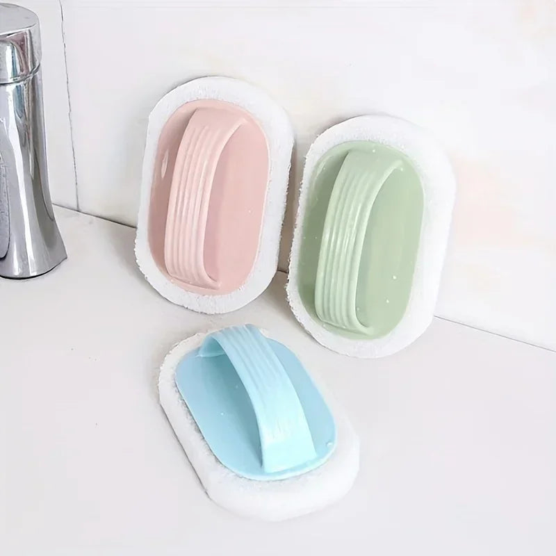 Multi-purpose Bathroom Bathtub Washbasin Cleaning Brush Toilet Kitchen Glass Wall Cleaner Sponges Brushes Cleaning Tool Cleaning