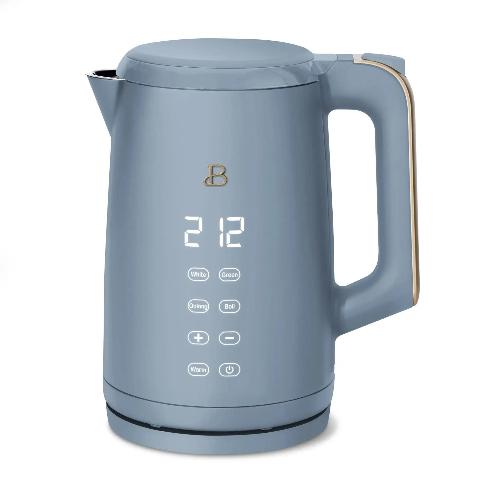 Beautiful 1.7 Liter One-Touch Electric Kettle, Black Sesame by Drew Barrymore