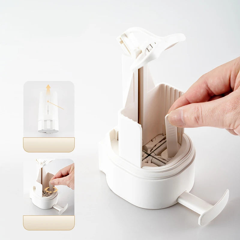 Grinding Soapy Box Bar Soap Grinder Solid Soapy Bar Dispenser Container Wall Mounted Crusher Soapy Bar Grinding Box Holder