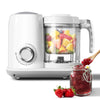 Baby Food Maker, 4 in 1 Baby Food Processor and Steamer, Puree Blender, Multifunctional Baby Puree Maker, Dishwasher Safe White